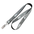 5/8" Safety Reflective Custom Silkscreen Lanyards